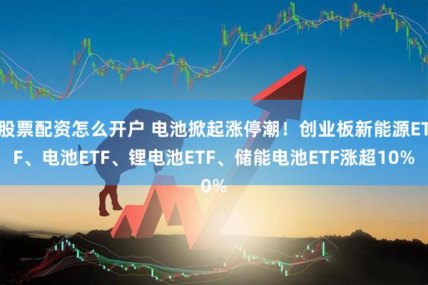 股票配资怎么开户 电池掀起涨停潮！创业板新能源ETF、电池ETF、锂电池ETF、储能电池ETF涨超10%